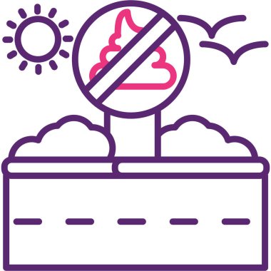 Dondurma simgesinin vektör illüstrasyonu