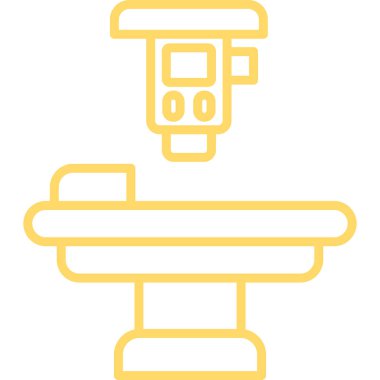 Bir çizgi film kamerasının vektör illüstrasyonu