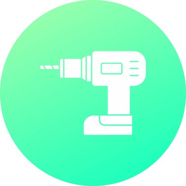 Tornavida. Web simgesi basit illüstrasyon