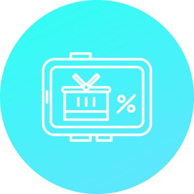 Kişisel verilerin eşsiz vektör simgesi