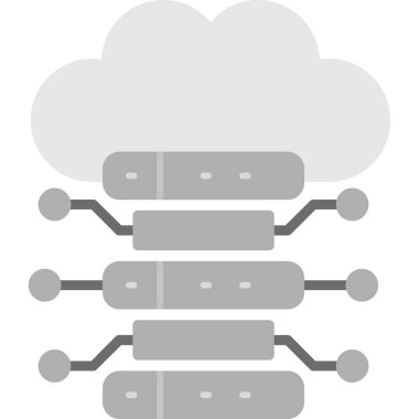 bulut veri depolama simgesi
