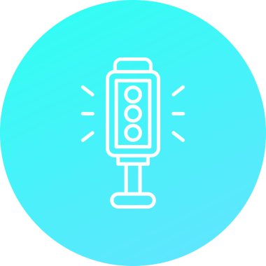 Modern b 'nin vektör illüstrasyonu eksik simgesi