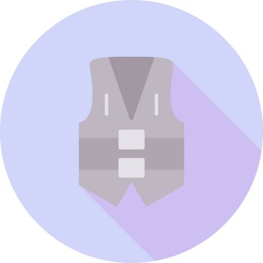 Sırt çantası. Web simgesi basit illüstrasyon