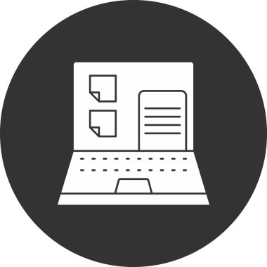 Dosya Vektörü Kabartma Simgesi Tasarımı