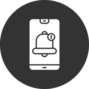 Telefon simgesi vektör illüstrasyonu