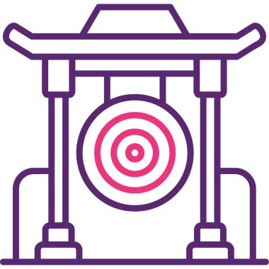 hedef simge vektör illüstrasyonu