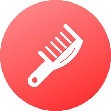 Fırça simgesi vektör illüstrasyonu