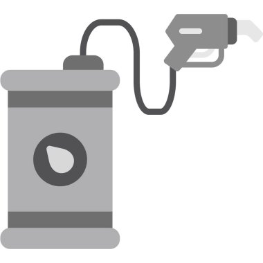 gaz tankı vektör simgesi