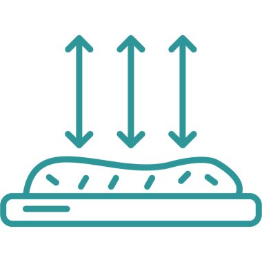 pastane pasta rengi vektör illüstrasyonu