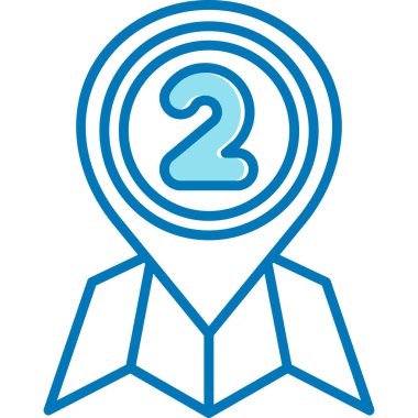 Ödül. Web simgesi basit illüstrasyon