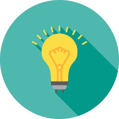 ampul vektör simgesi