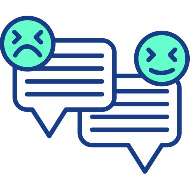 emoji simgesinin vektör illüstrasyonu