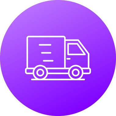 vektör dağıtım aracı simgesi