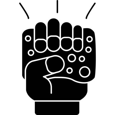 Yumruk dövüşü simgesi