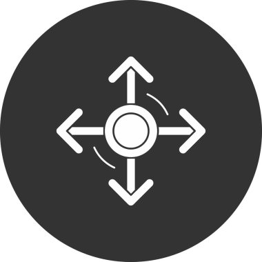 seo modern simgesinin vektör illüstrasyonu