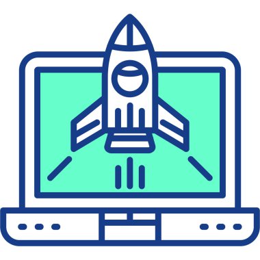 Bilgisayar ekranı. Basit tasarım