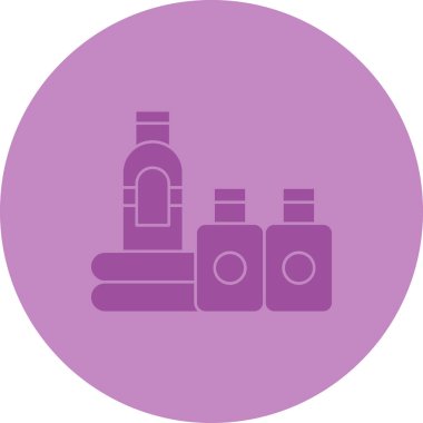 Bir şişenin vektör simgesi