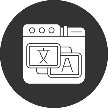 Vektör illüstrasyonu, simge ögesi arkaplanı