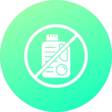 Batarya simgesi soyut grupta izole edildi