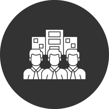 İnsan simgesinin vektör illüstrasyonu