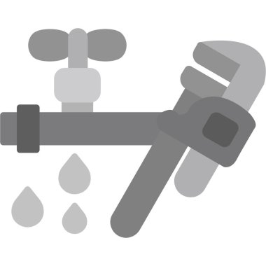 Su pompası vektör simgesi