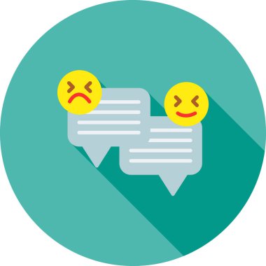 Üzgün Emoji. Basit tasarım