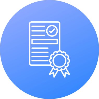 rozet yassı simgesi, vektör, illüstrasyon