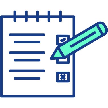 Liste simgesi olan pano