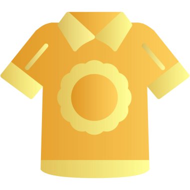 Gömlek. Web simgesi basit illüstrasyon