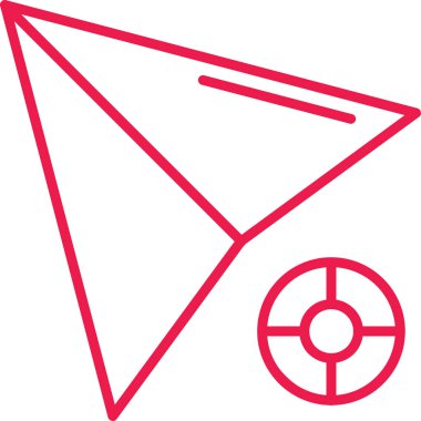 Bir uçurtmanın vektör çizimi