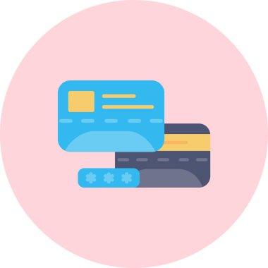 Kredi kartıyla. Web simgesi