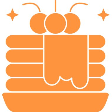 bal Web simgesi basit illüstrasyon