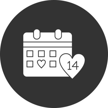 Sevgililer Günü vektör simgesi