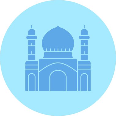 Cami simgesinin vektör illüstrasyonu