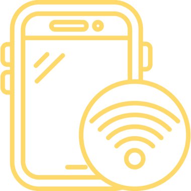 vektör telefon simgesi çizimi