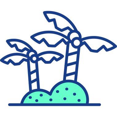 Kumsal. Web simgesi basit illüstrasyon