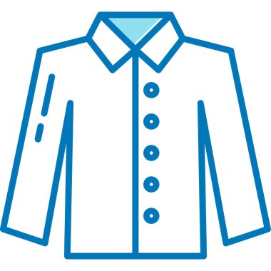 Ceket simge vektör çizim