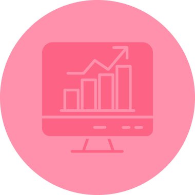 seo modern simgesinin vektör illüstrasyonu