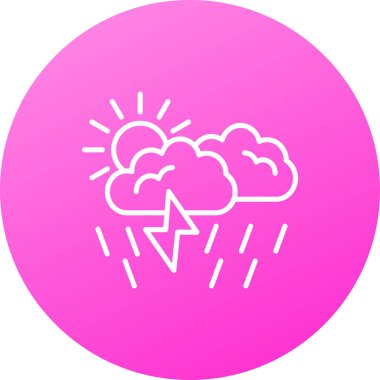 vektör Bulut simgesi illüstrasyonu