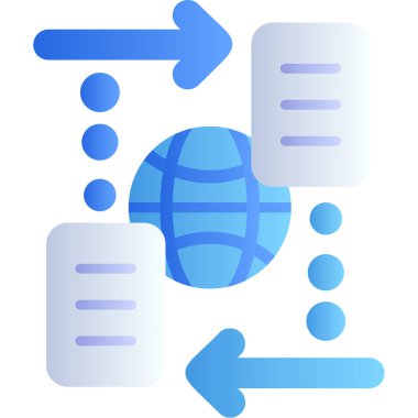 harita simgesi vektör illüstrasyonu