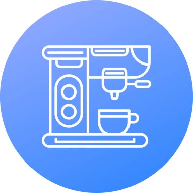 kahve ikonu vektör illüstrasyonu