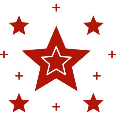 kırmızı renkli yıldız