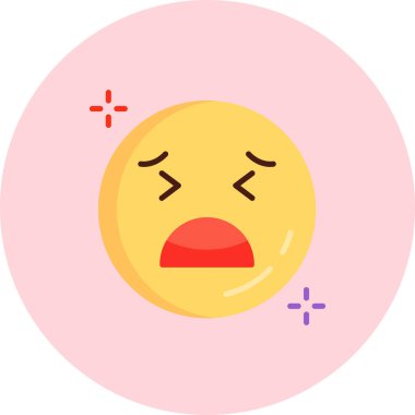 Gülen suratlı hüzünlü bir ifade