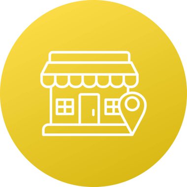 vektör depolama simgesi illüstrasyonu