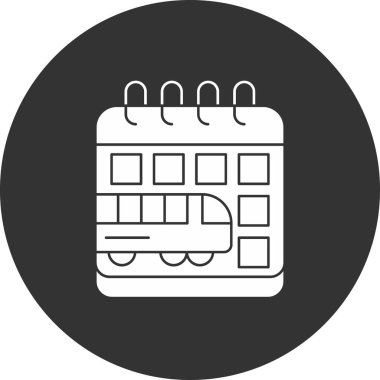 Takvim. Web simgesi basit tasarım