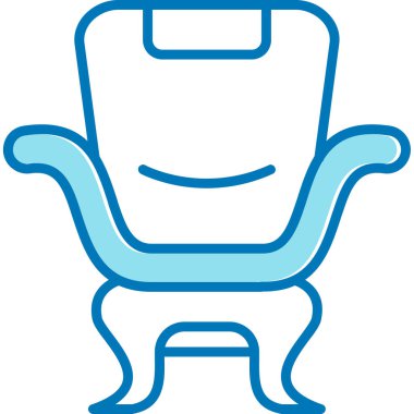 sandalye simgesi çizimi