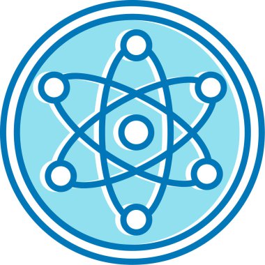 Bilim simgesi vektör illüstrasyonu