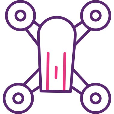 araba motoru simgesi vektör illüstrasyonu