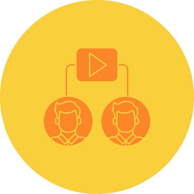 seo modern simgesinin vektör illüstrasyonu