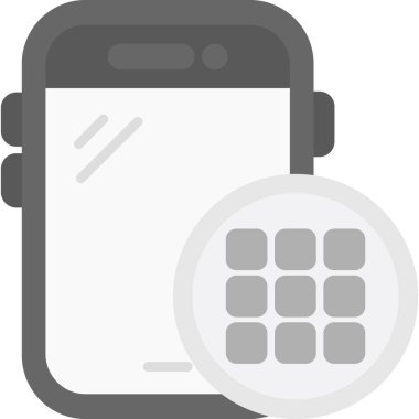 Cep telefonu. Web simgesi